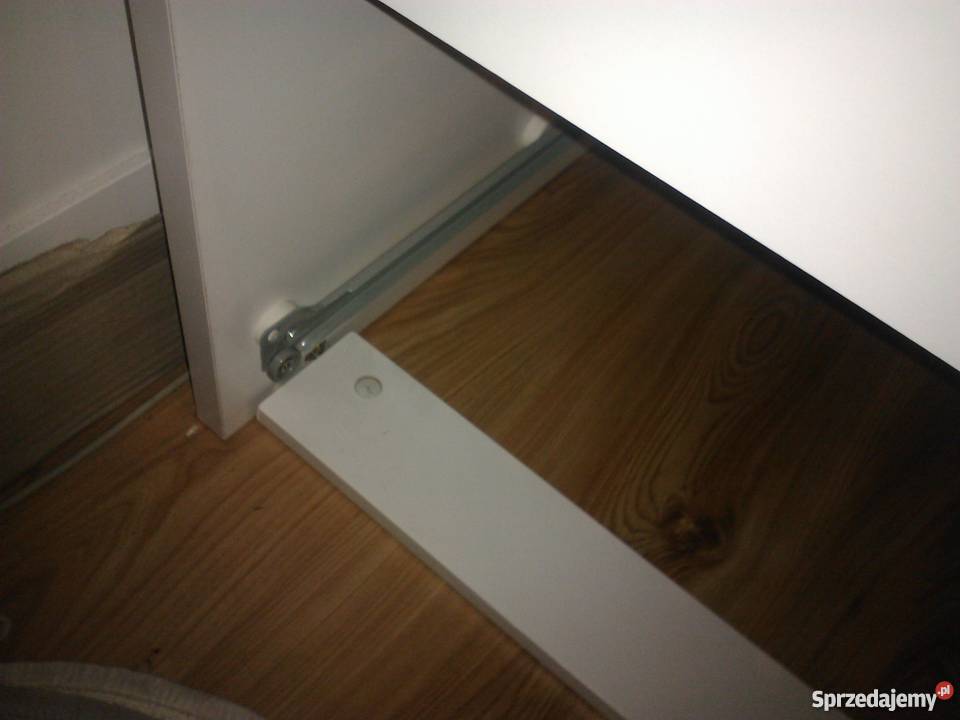 Łóżko stylowe IKEA BRIMNES szuflady rama i Warszawa