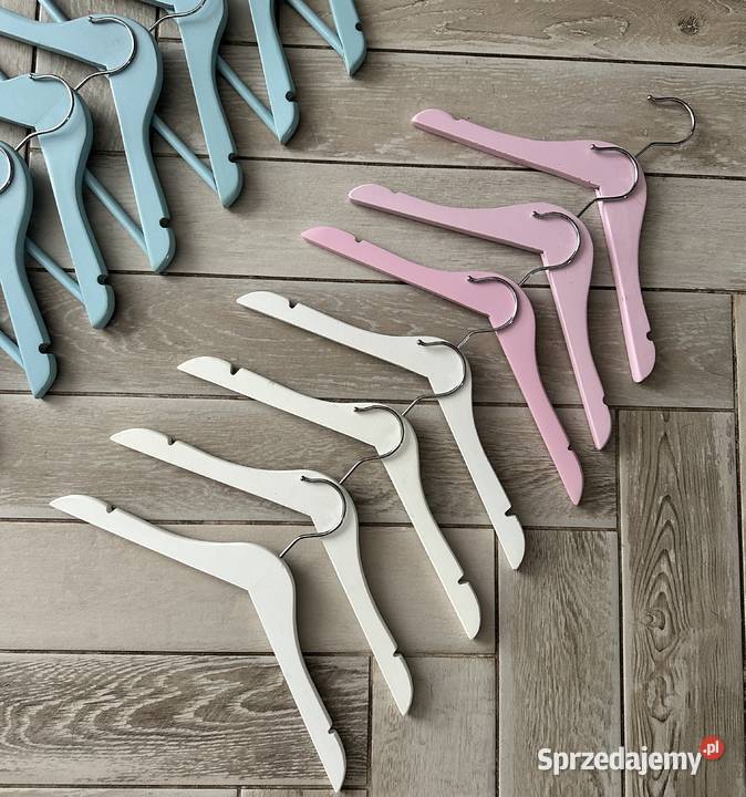 Zestaw wieszaków ubrankowych dziecięcych Łódź sprzedam