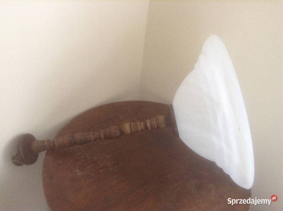 Lampa wisząca sufitowa ze szklanym kloszem Oświetlenie Opole