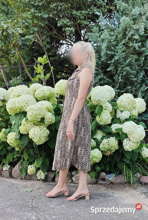Vintage sukienka lata 90 boho S 36 Katies retro Szczecin sprzedam