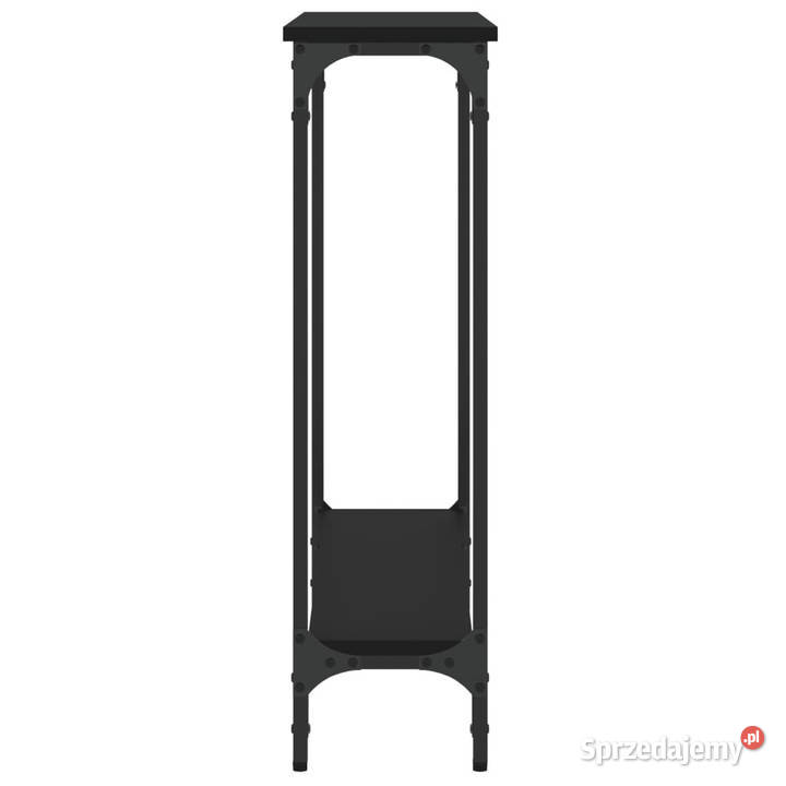Stolik konsolowy czarny 75x225x75 WM834020 Warszawa sprzedam
