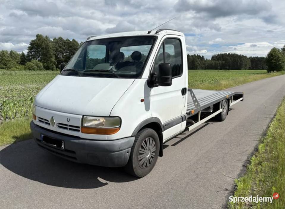 Autolaweta Renault Master 25 dci 120 najazd 1620kg Grodziec