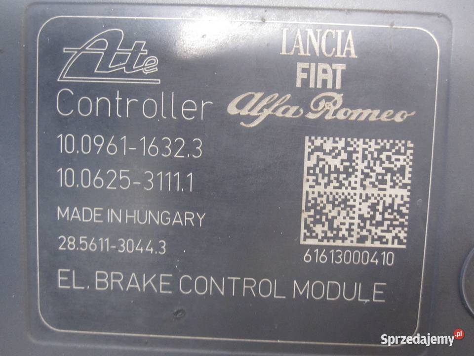 FIAT DOBLO 17r 13 CDTI pompa ABS 00052026221 Kielce