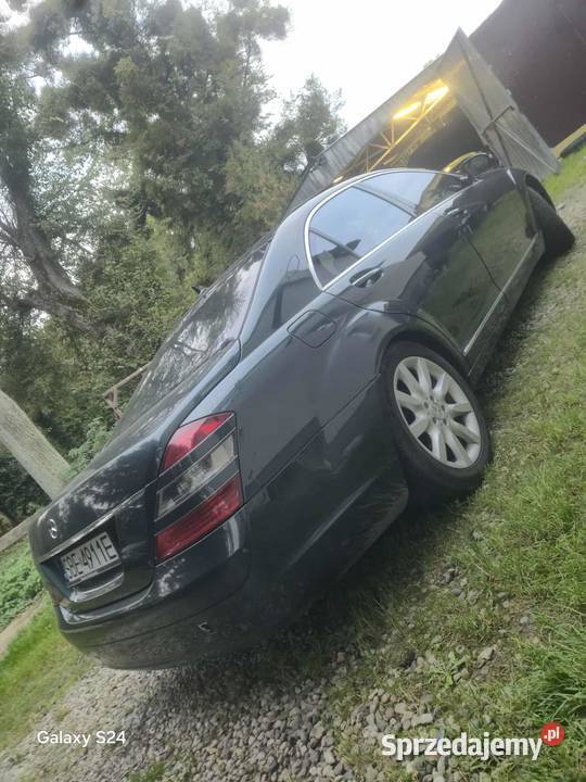 Mercedes W221 Long 2008r Full Klasa S warmińsko-mazurskie Pasłęk