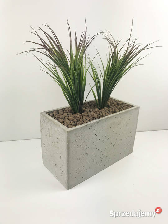 Donica Betonowa 40x20x25 Donice z betonu Ogród wielkopolskie Rawicz