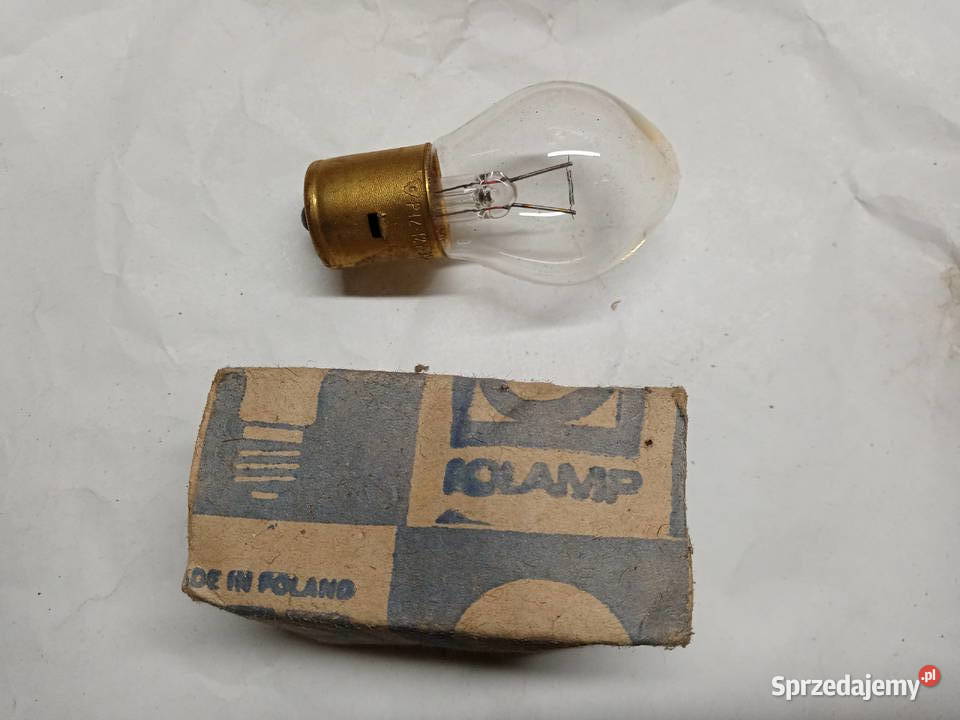 Żarówki 12V 35W POLAMP PRL nowe jednowłóknowe Ożarów Mazowiecki