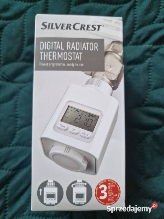 NOWY Termostat grzejnikowy SilverCrest Digital Wrocław