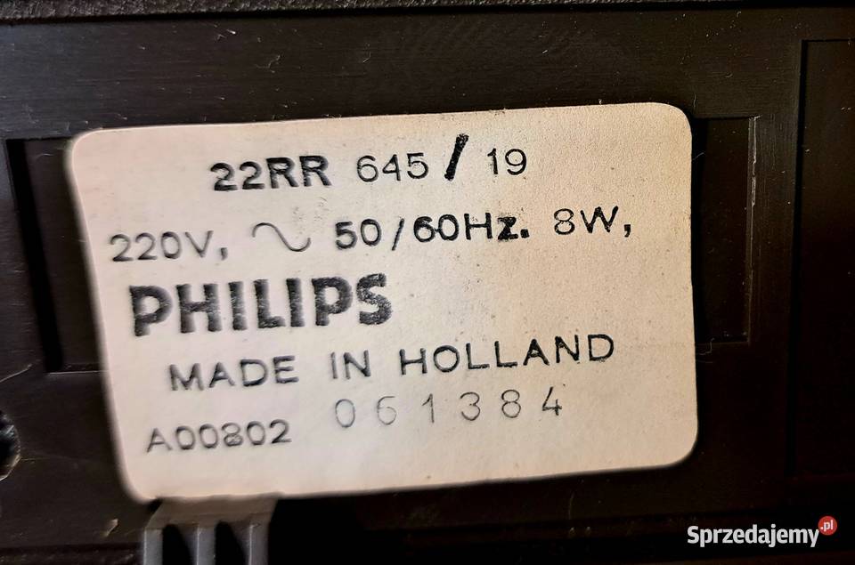 Vintage Philips 22RR645 sprawny Krotoszyn