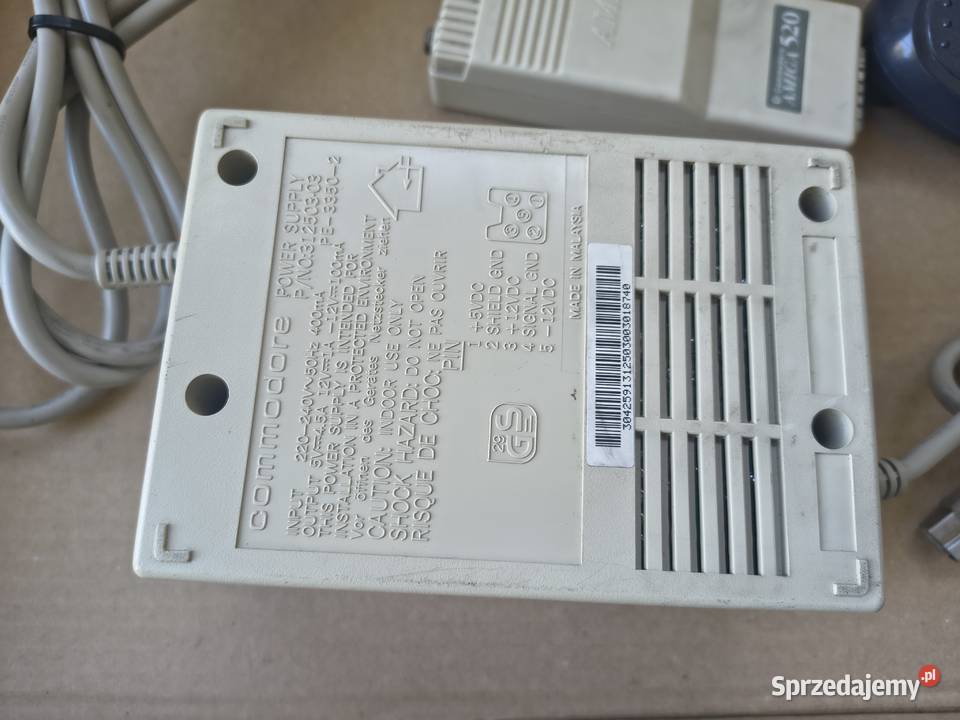 Zasilacz Commodore AMIGA 500 500 600 1200 520 śląskie