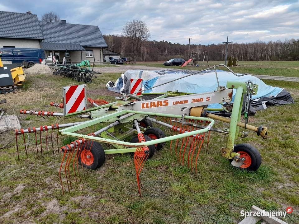 Zgrabiarka Claas Liner 390S 390 S Swadro Andex nieuszkodzony Bordziłówka
