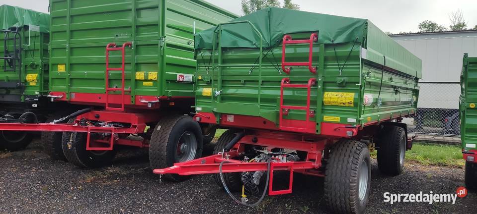 Przyczepa rolnicza PRONAR T672 nieuszkodzony Przyczepy rolnicze Chełm