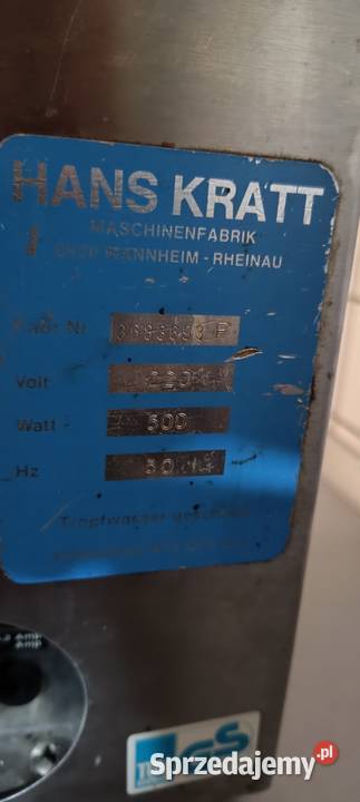 Automat do bitej smietany MUSSANA PONY 2 litry śląskie Bielsko-Biała