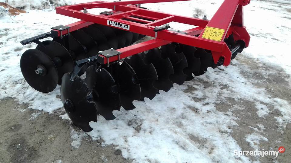 v x talerzówka brona talerzowa nowe DOWÓZ cała nieuszkodzony Skoroszyce