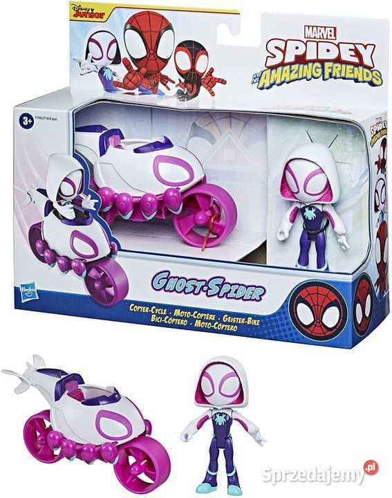 Figurka Ghost Spider Motor Copter Cycle Pojazd Mogilany