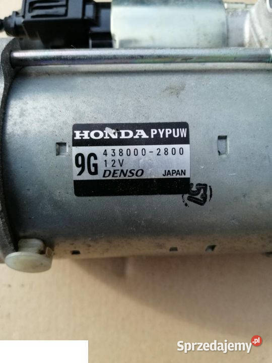 Honda Civic X 10 turbo benzyna rozrusznik osobowe