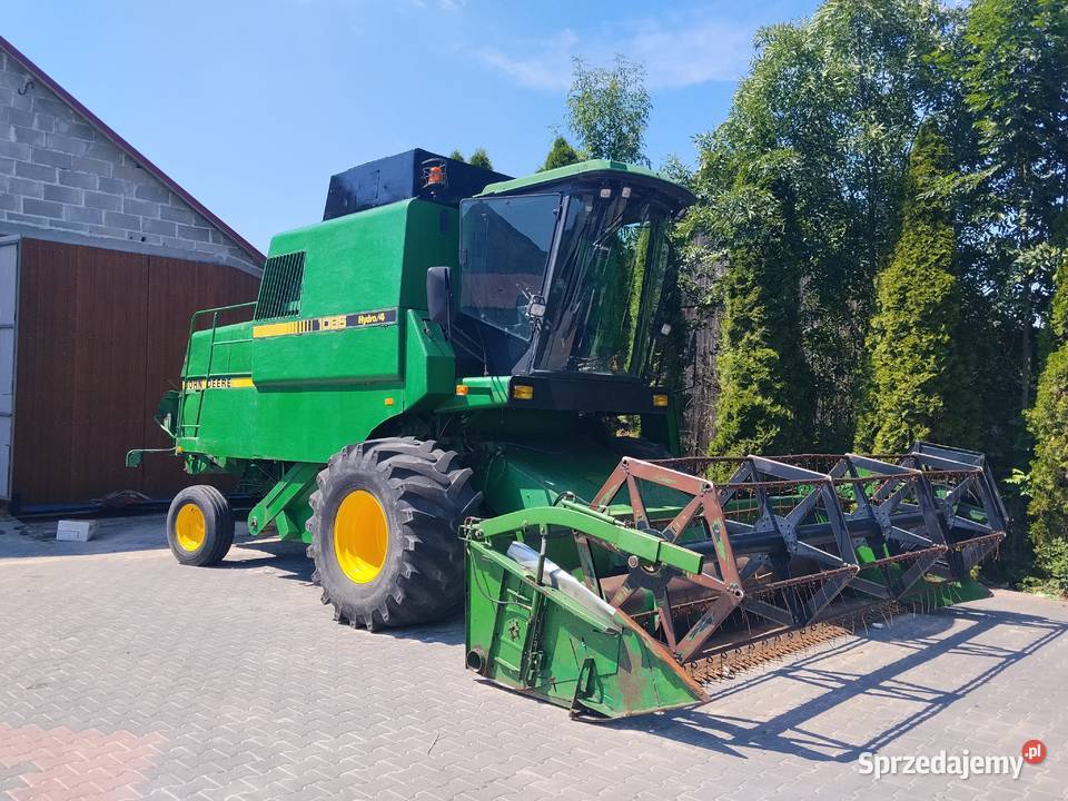 Kombajn John Deere 1085 hydrostat film z pracy Zbożowe świętokrzyskie Jędrzejów sprzedam