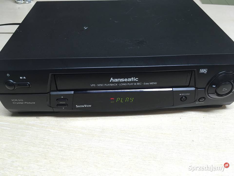 Magnetowid VHS hanseatic marka niemiecka 100 OK mazowieckie Płock