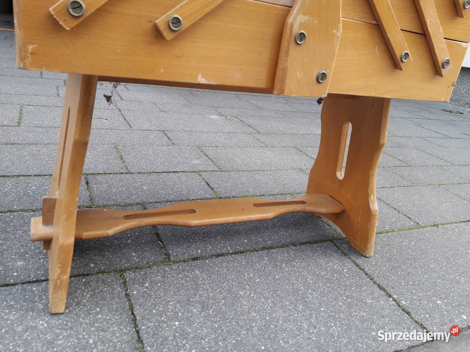 Stary niciak przybornik na kolekcje na nóżkach Pozostałe Warszawa sprzedam