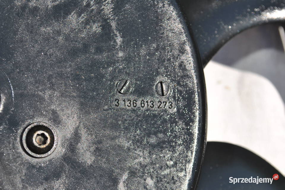 Wentylator skraplacza klimatyzacji BMW E46 Poręba