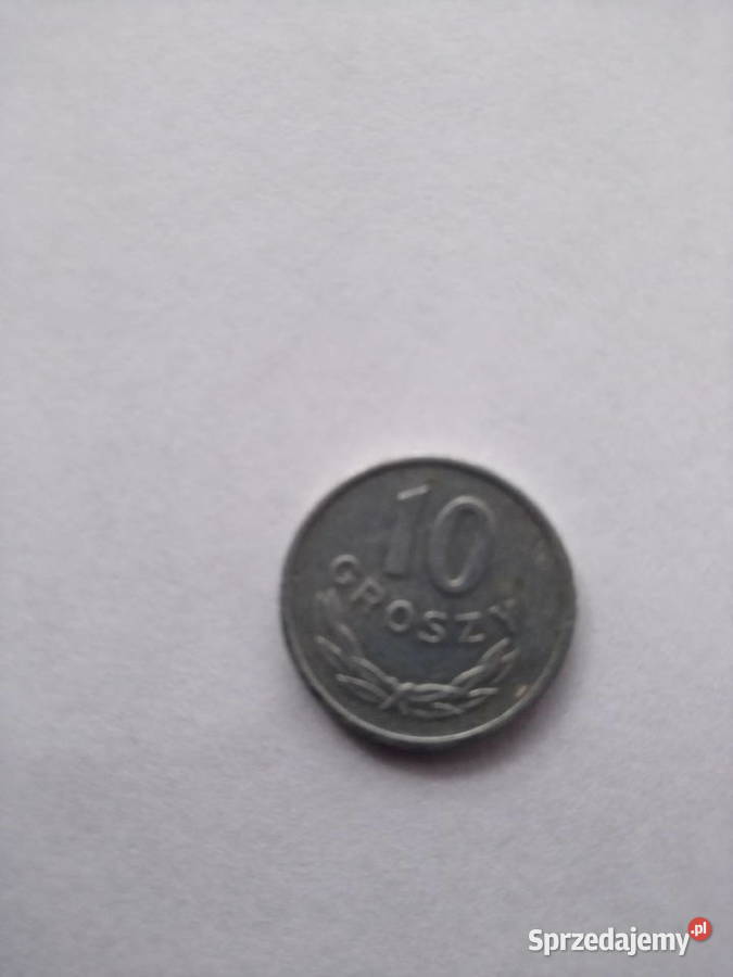 Moneta 10 groszy z 1949 r bez znaku mennicy Mikołów
