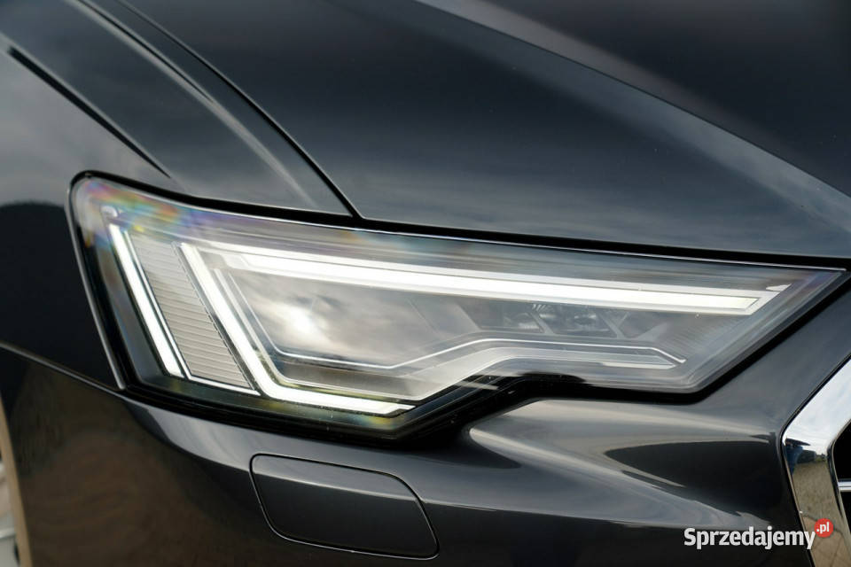 Audi A6 2 X PANORAMA skóra FUL LED kamera grzane serwisowany w ASO opolskie Otmuchów