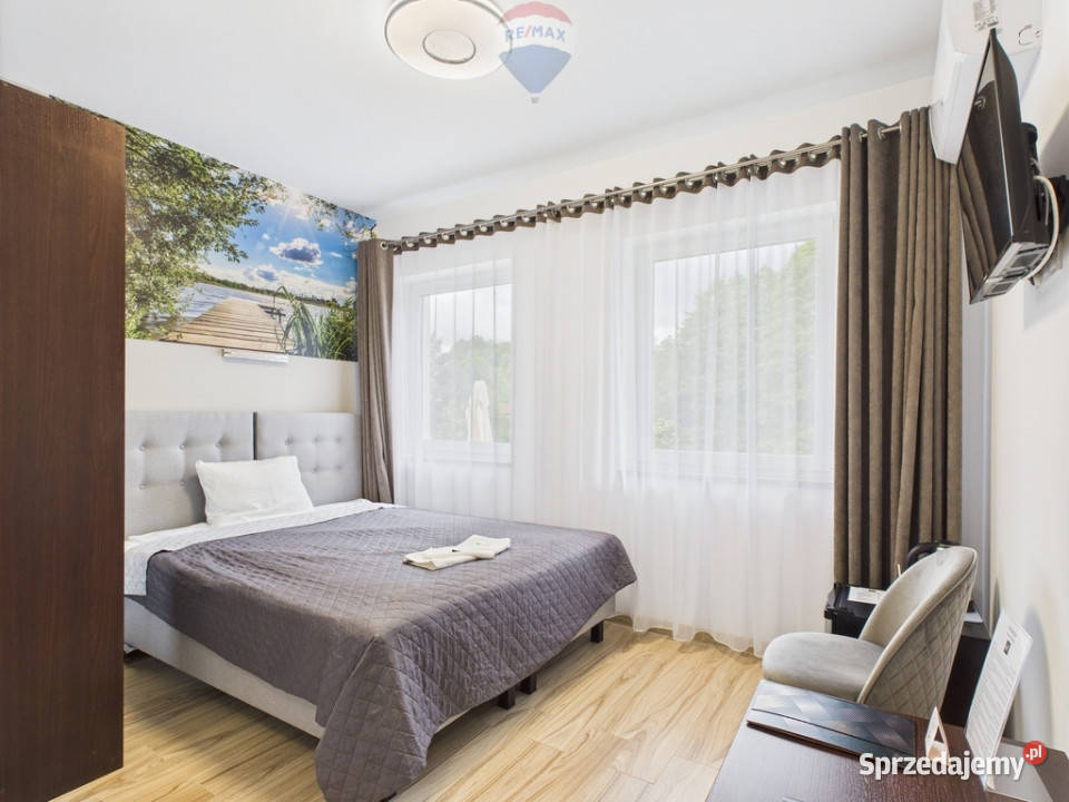 Obiekt hotelowy jeziorem na Mazurach sprzedam