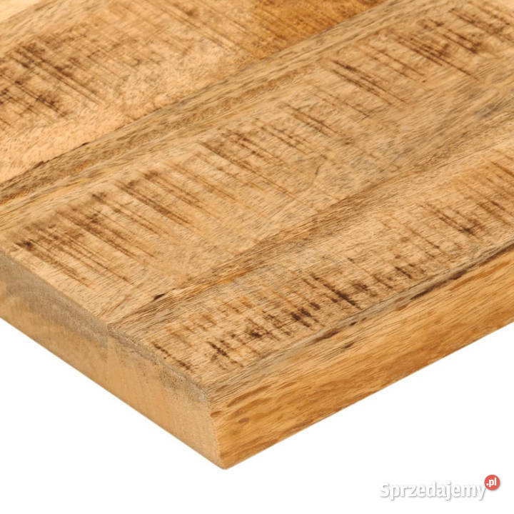 Blat stołu 40x40x38 naturalna krawędź drewno