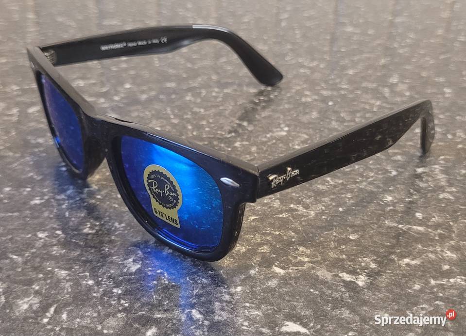Okulary przeciwsłoneczne RayBan w czarnym Uniseks Opole