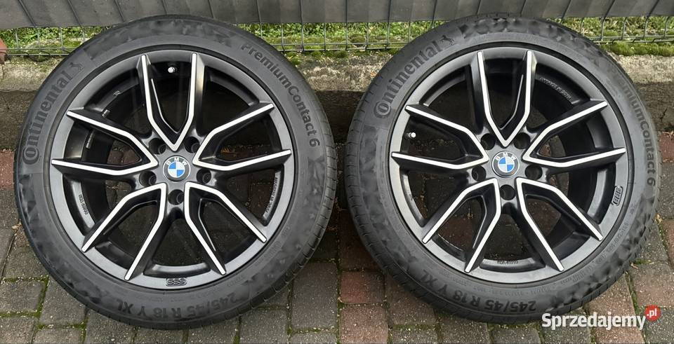 18 BMW F10 F11 F36 F01 BBS felgi koła komplet Lubasz