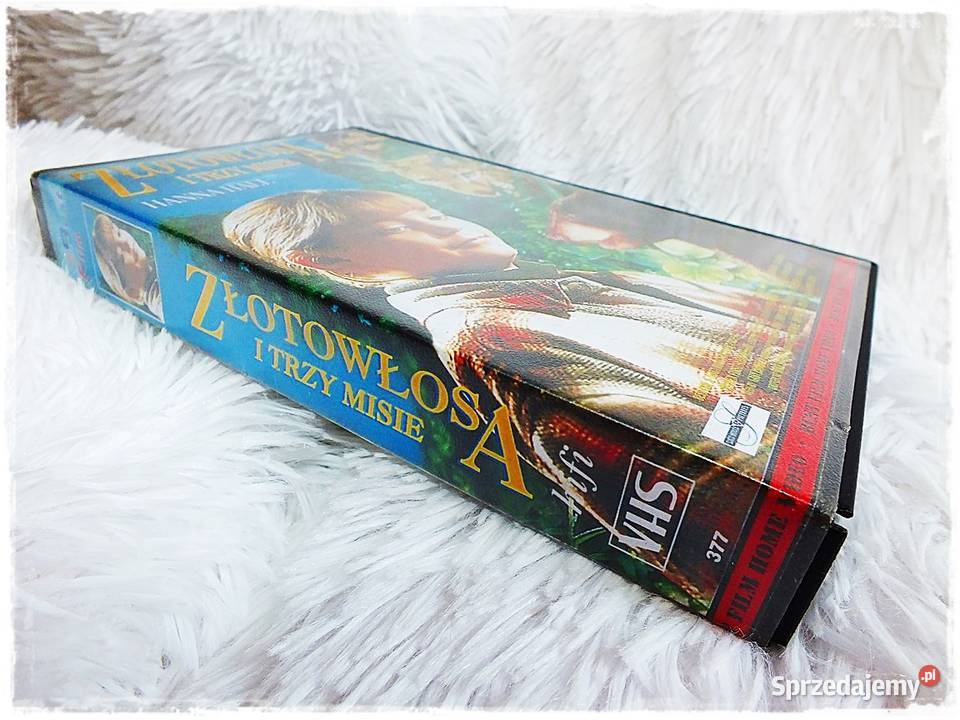 Kaseta VHS Baśń Złotowłosa i trzy misie Film na Żary