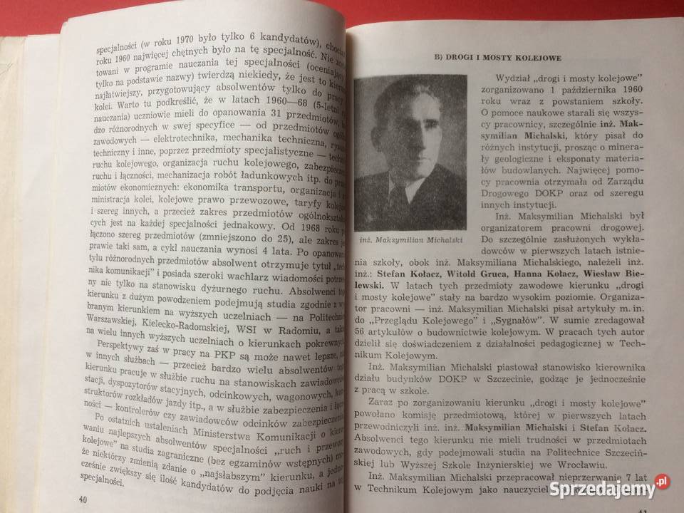 876 Monografia Technikum Kolejowego w Szczecin