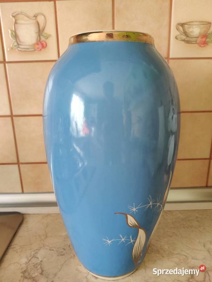 Wazon niebieski Chodzież Myszków
