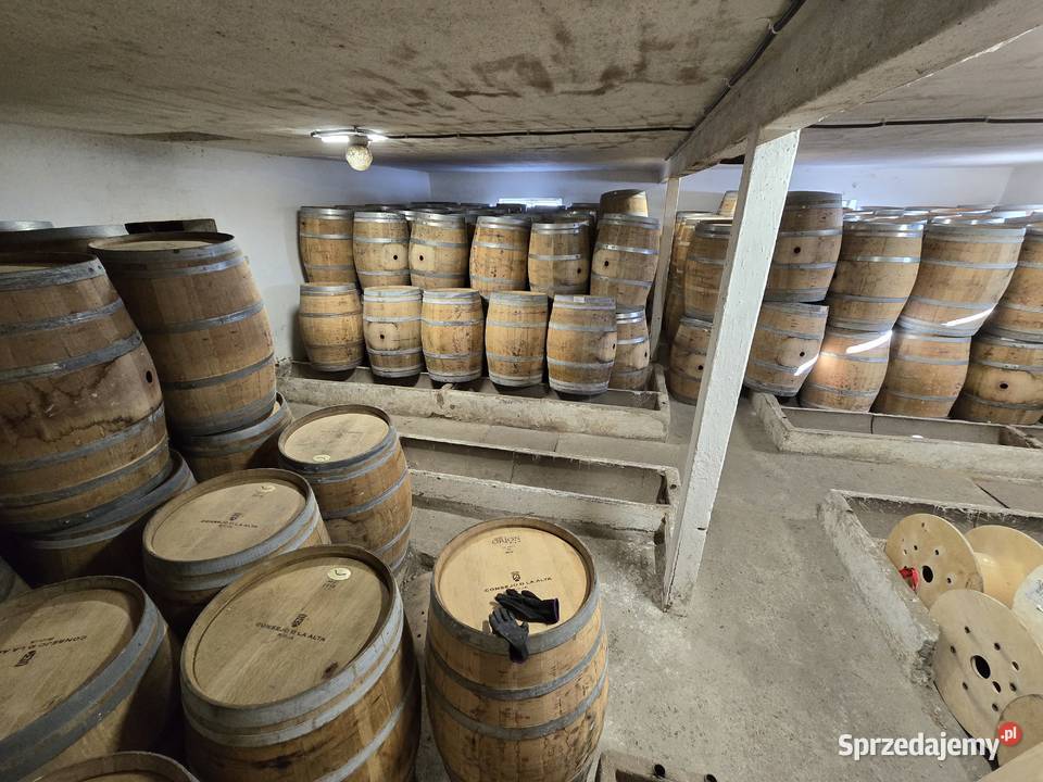 Ozdobne beczki dębowe 200L Whiskey ogród dom Tczew