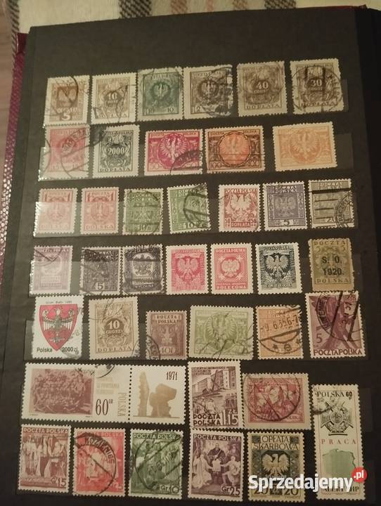 Piękna kolekcja znaczków w rodzinie lat Filatelistyka Olsztyn sprzedam