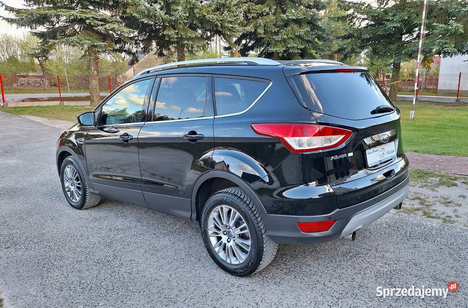 Ford Kuga 20 140 z Niemiec bezwypadkowy półskóra aluminiowe felgi Oksa