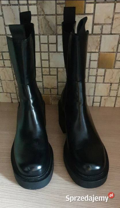 Buty botki sztyblety damskie nowe r40 Kozaki pomorskie Chojnice