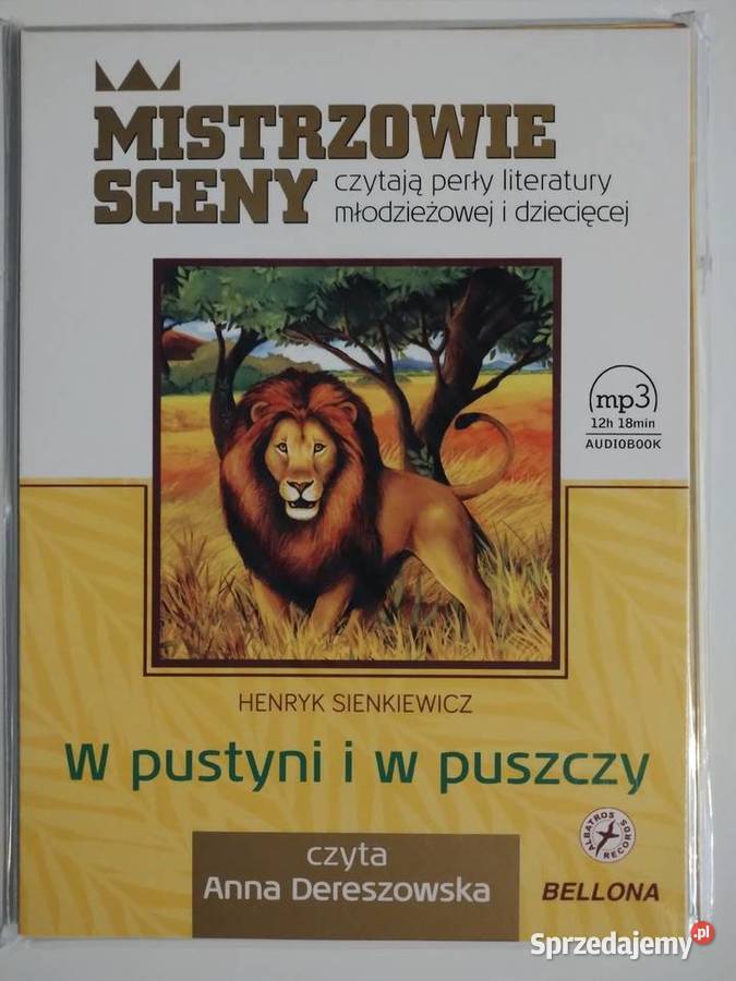 W Pustyni i w Puszczy audiobook Rok wydania 2016 Warszawa sprzedam
