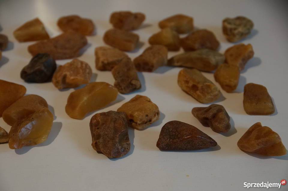 Sprzedam bursztyn surowy 1020 gr mat Razem 505 Bielsko-Biała