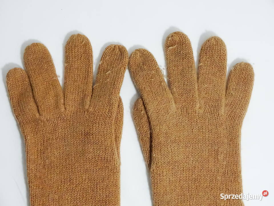 Rękawiczki zimowe damskie dzianinowe Moda i Styl Biłgoraj