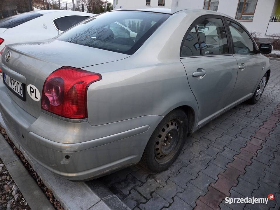 Toyota Avensis T25 18 VVTi sedan klimatyzacja Grodzisk Mazowiecki