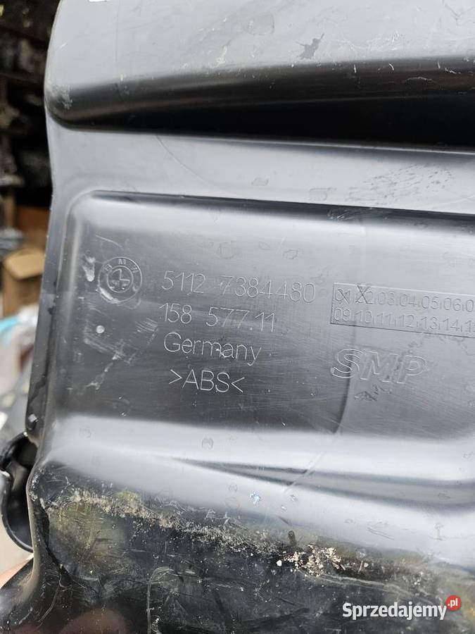 BMW 3 F31 LIFT LCI ŚLIZG PRAWY ZDERZAKA TYŁ wielkopolskie Międzychód