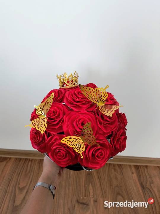 Flowerbox z różami małopolskie Milonki