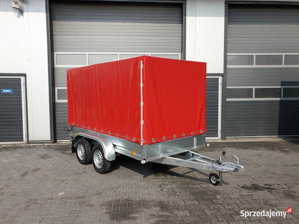 Przyczepka samochodowa 300x156 750 PRODUCENT burtowe Bytów