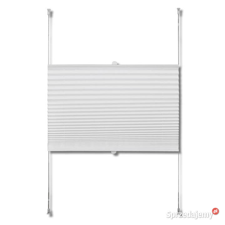Plisowana roleta biała 100x150 WM240611 Warszawa sprzedam