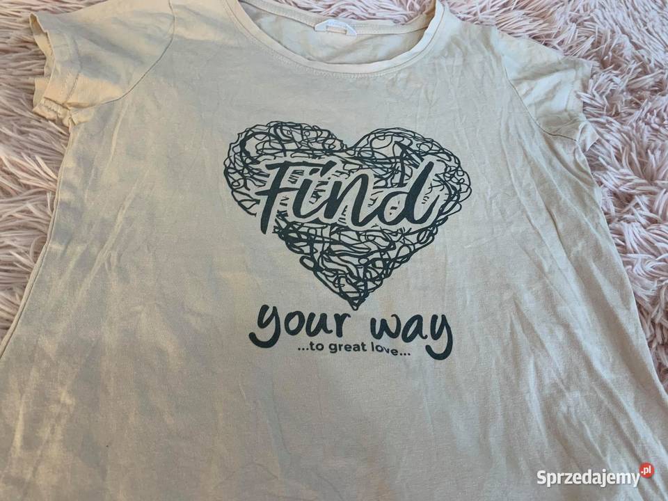 Tshirt bluzka koszulka z krótkim rękawem HIT Jasło