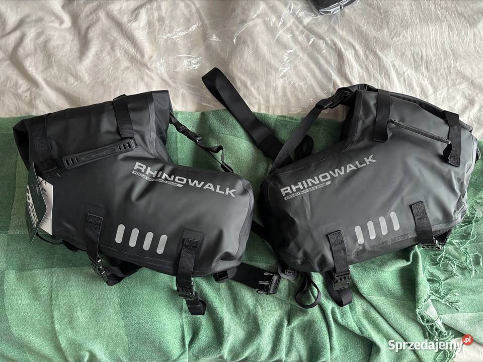 Sakwy motocyklowe Rhinowalk 2x9L nowe Czmoń