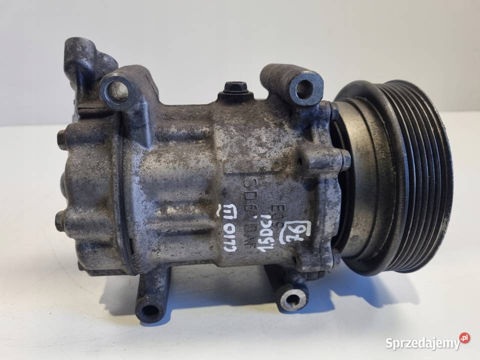 SPRĘŻARKA KLIMATYZACJI Renault Clio III 15 DCI osobowe Części samochodowe