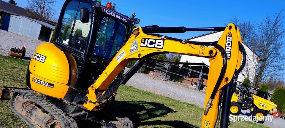 JCB JCB 8026 CTS mini Koparka 1317 MTG świętokrzyskie Bieliny