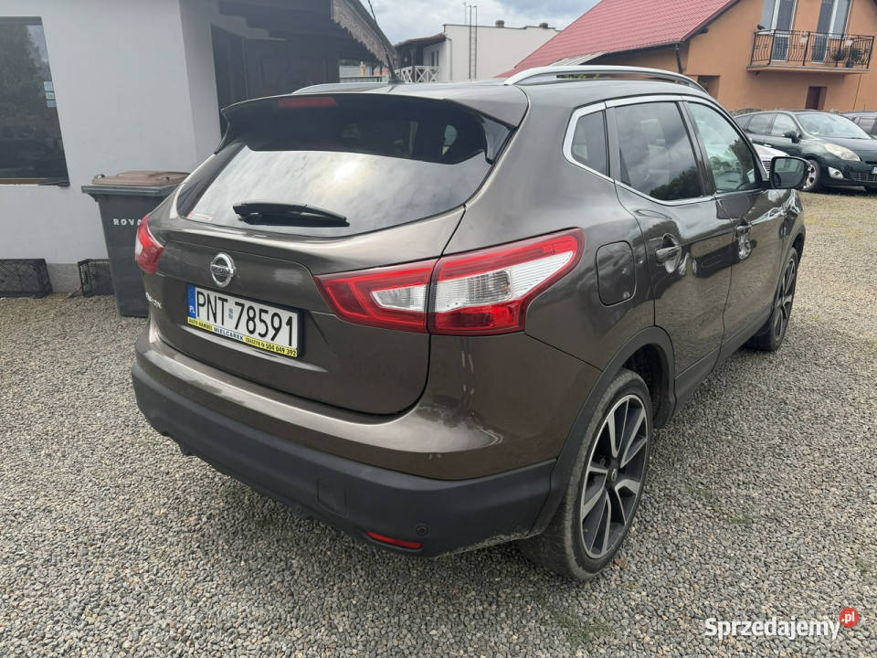 Nissan Qashqai navi klimatronic kamera II relingi dachowe Zbąszyń