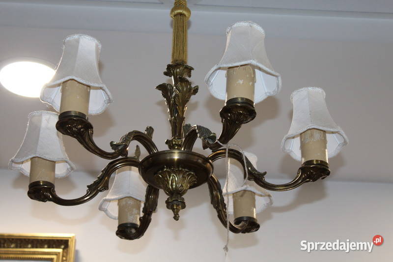 Żyrandol 6cio ramienny 408 FiaF Szczecin sprzedam